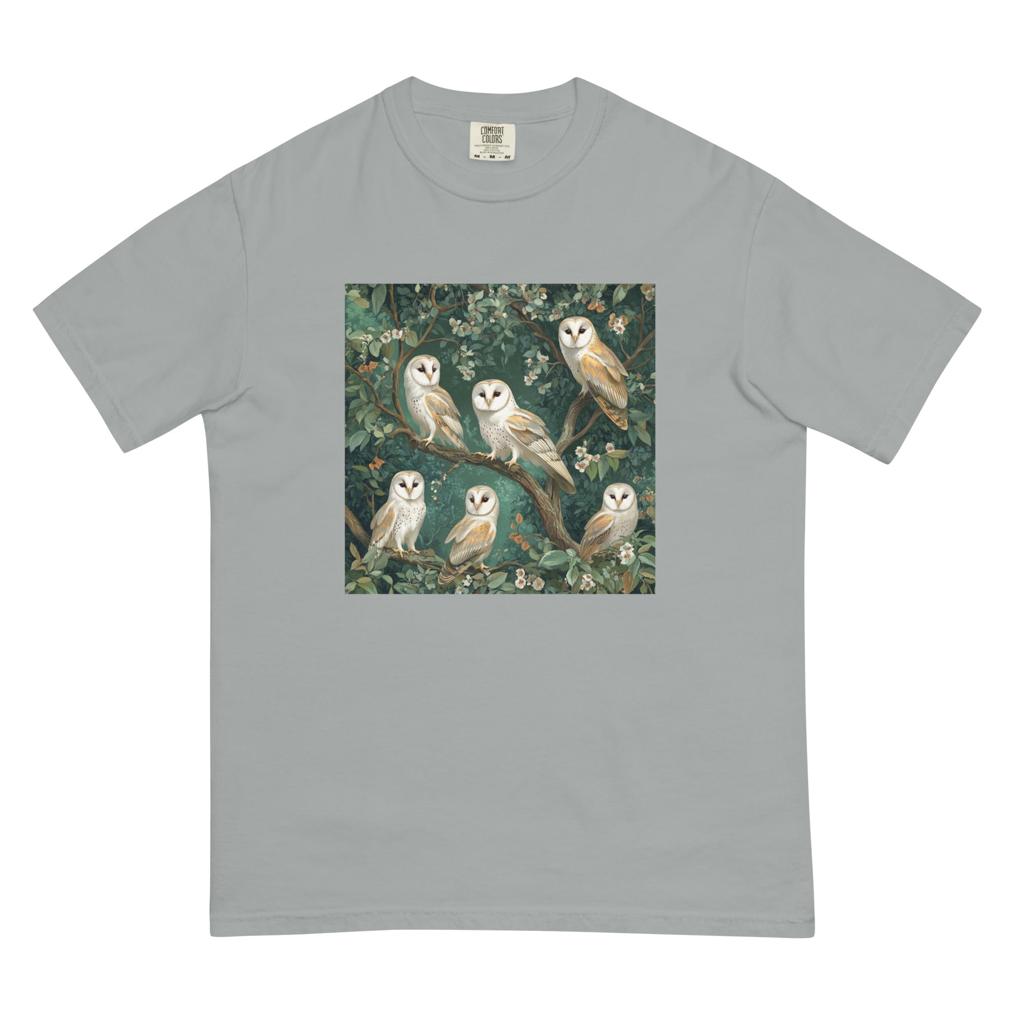 Barn Owl Forest Scene T-Shirt