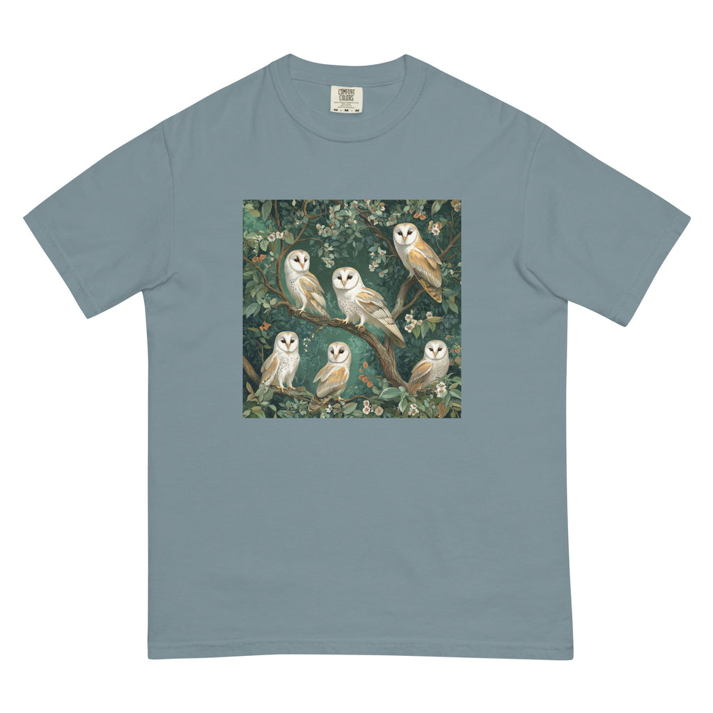 Barn Owl Forest Scene T-Shirt