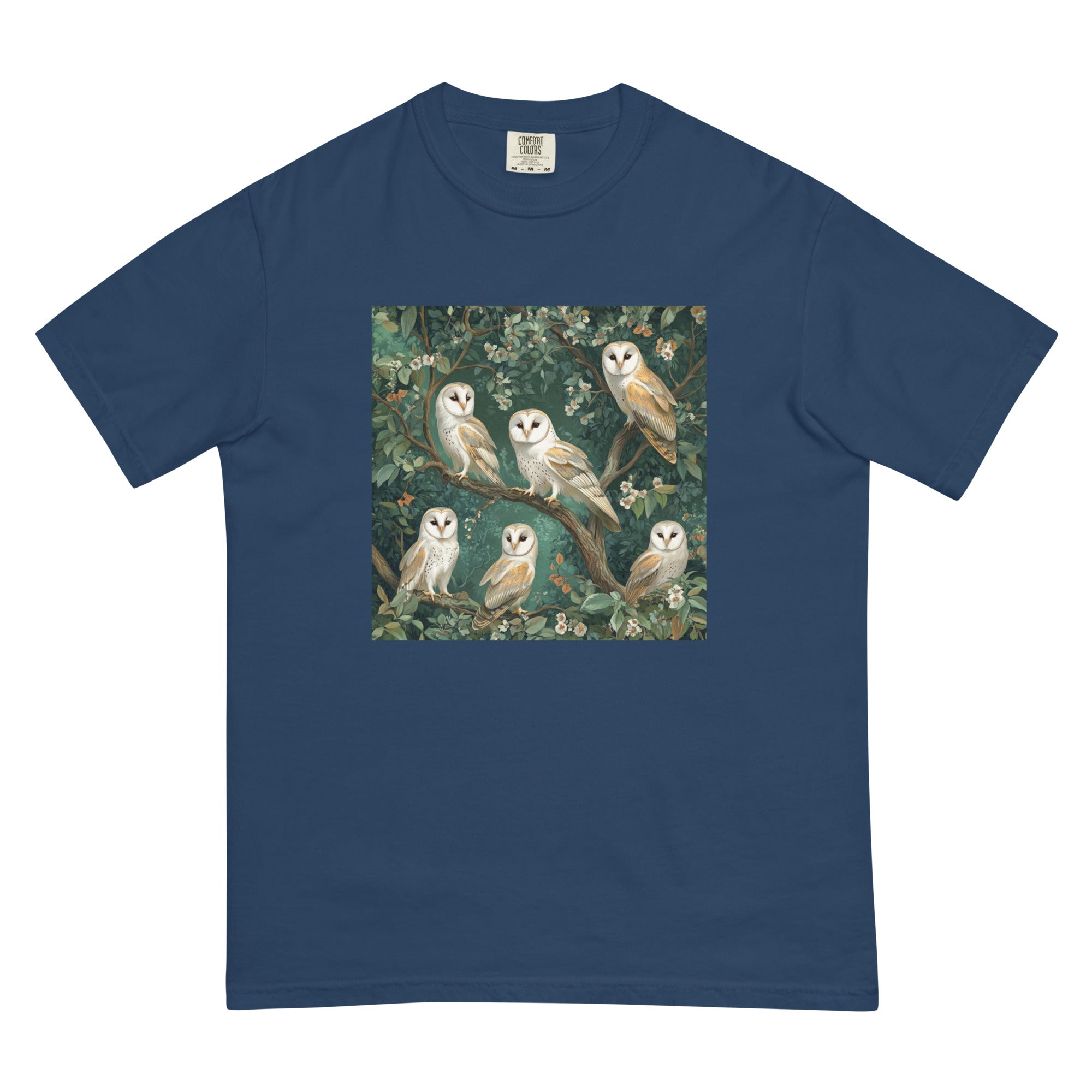 Barn Owl Forest Scene T-Shirt